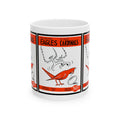 1961 Vintage Eagles - Cardinals Football Program Cover - Ceramic Mug, 11oz, 15oz