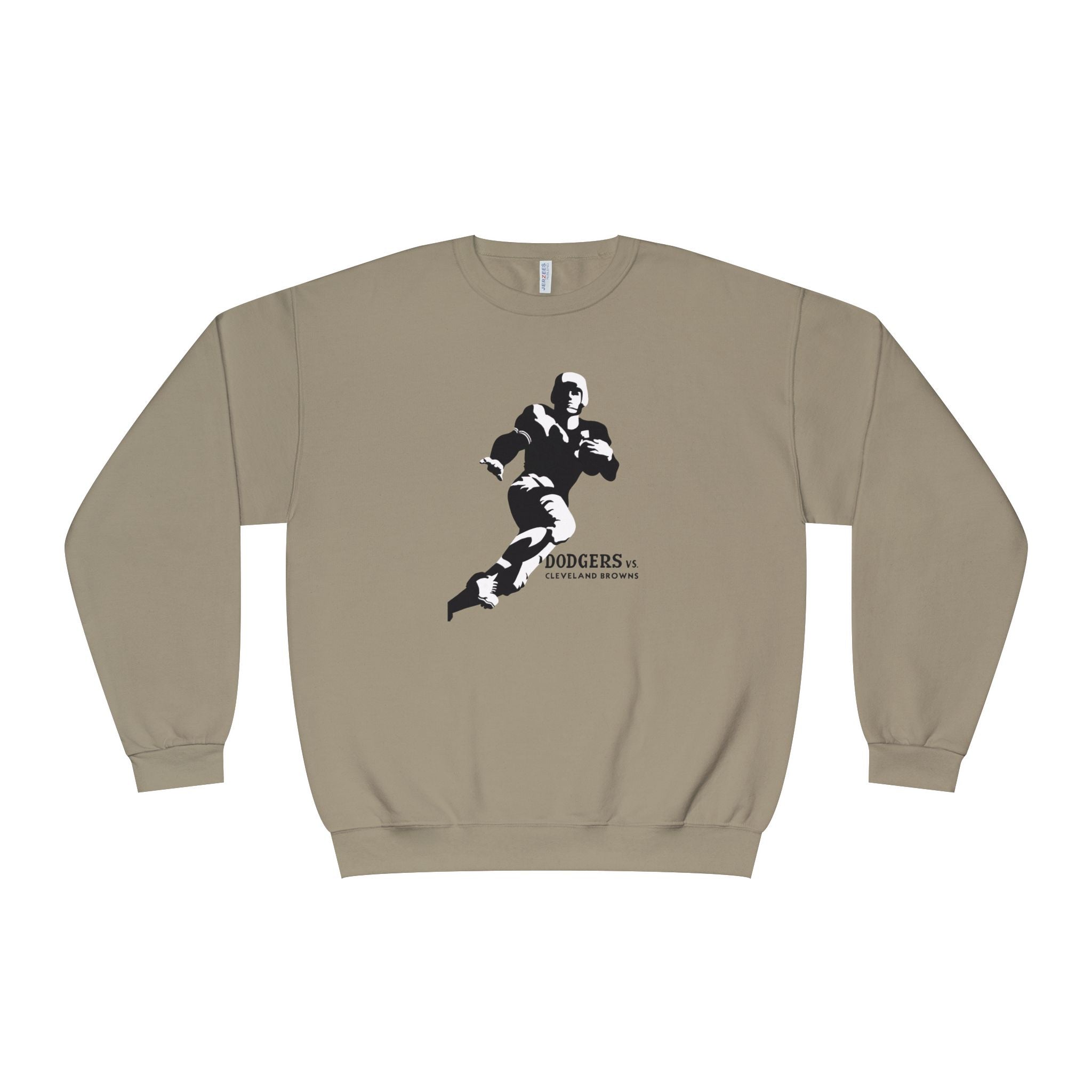 1947 Vintage Brooklyn Dodgers - Cleveland Browns Football  - NuBlend® Crewneck Sweatshirt