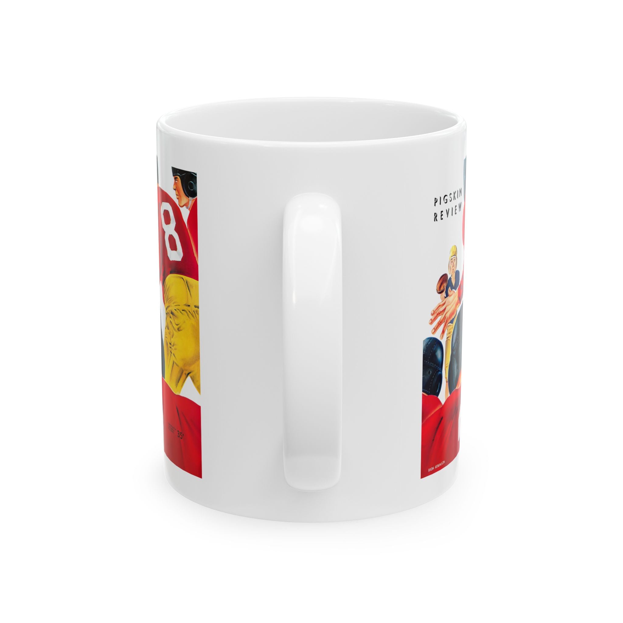 1948 Vintage University of Washington Huskies - University of Southern California Trojans Football Program Cover - Ceramic Mug, 11oz