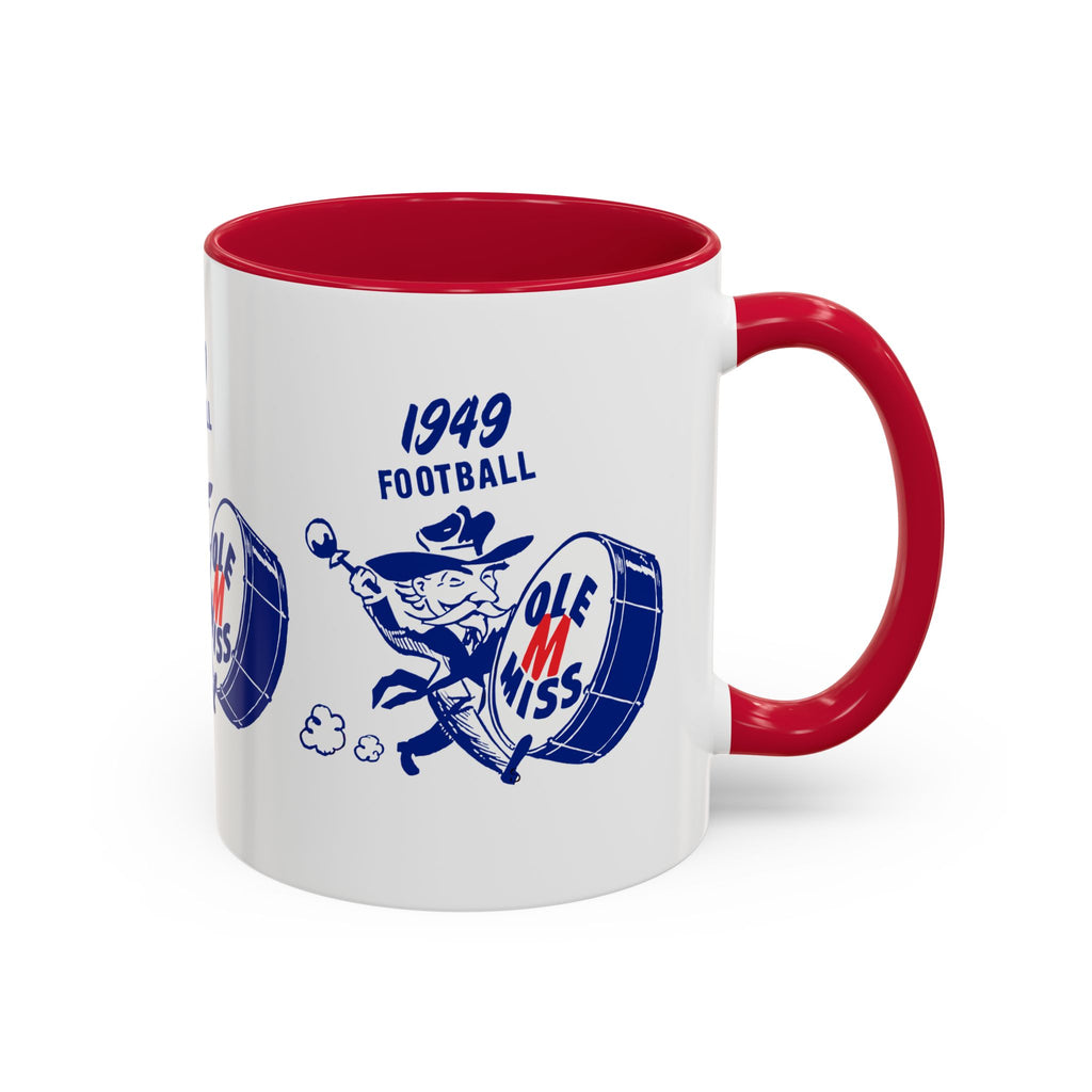 1949 Ole Miss Football  - Colorful Mugs, 11oz