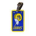 1959 Football Rams Luggage Tag | Vintage Football