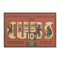 1929 Chicago Baseball Doormat — Vintage Baseball