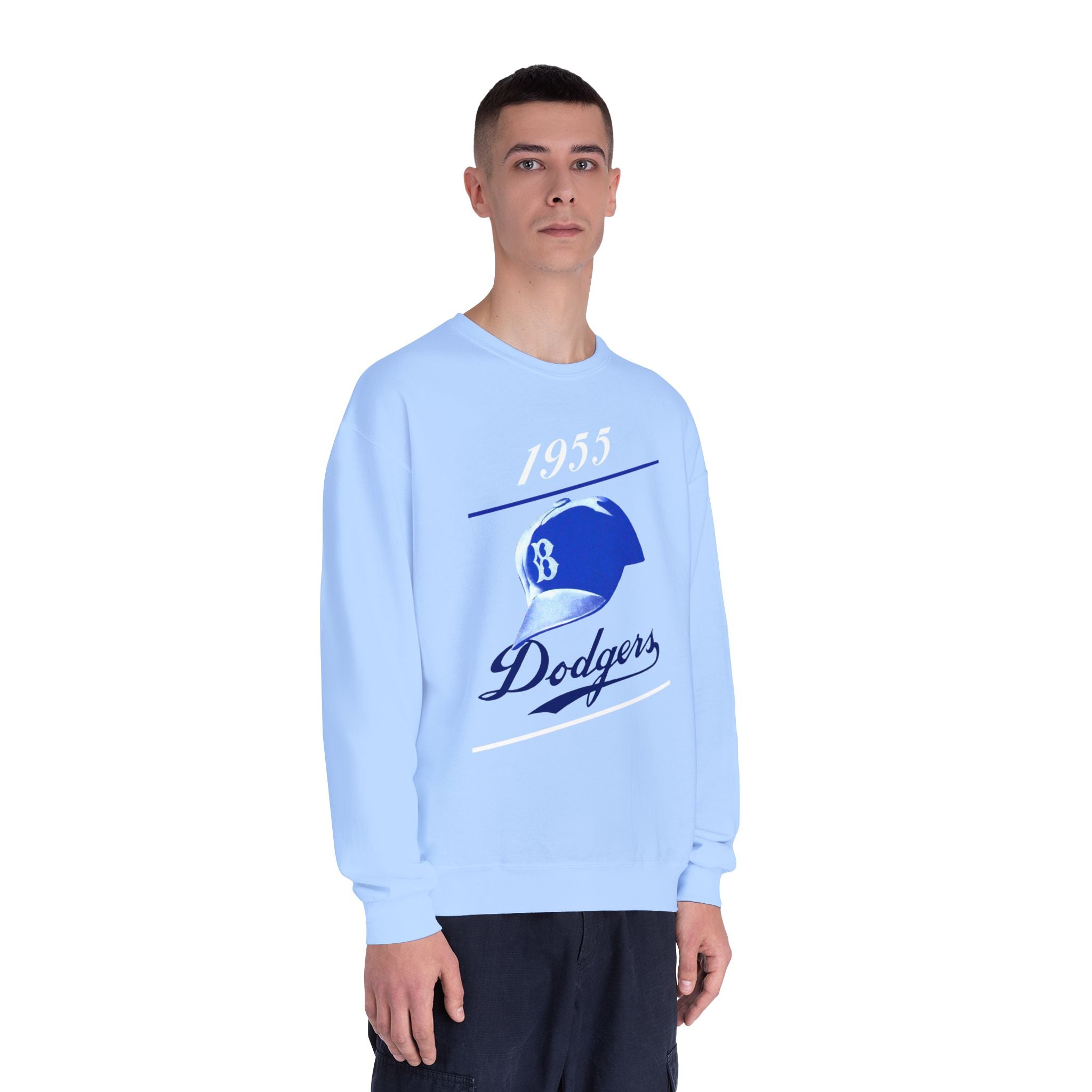 1955 Brooklyn Baseball Crewneck Sweatshirt | NuBlend