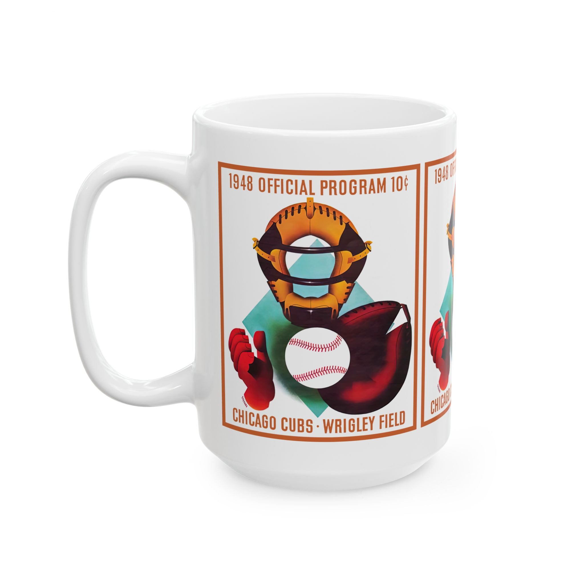 1948 Chicago Baseball Mug | Vintage Baseball Coffee Cup 11oz and 15oz
