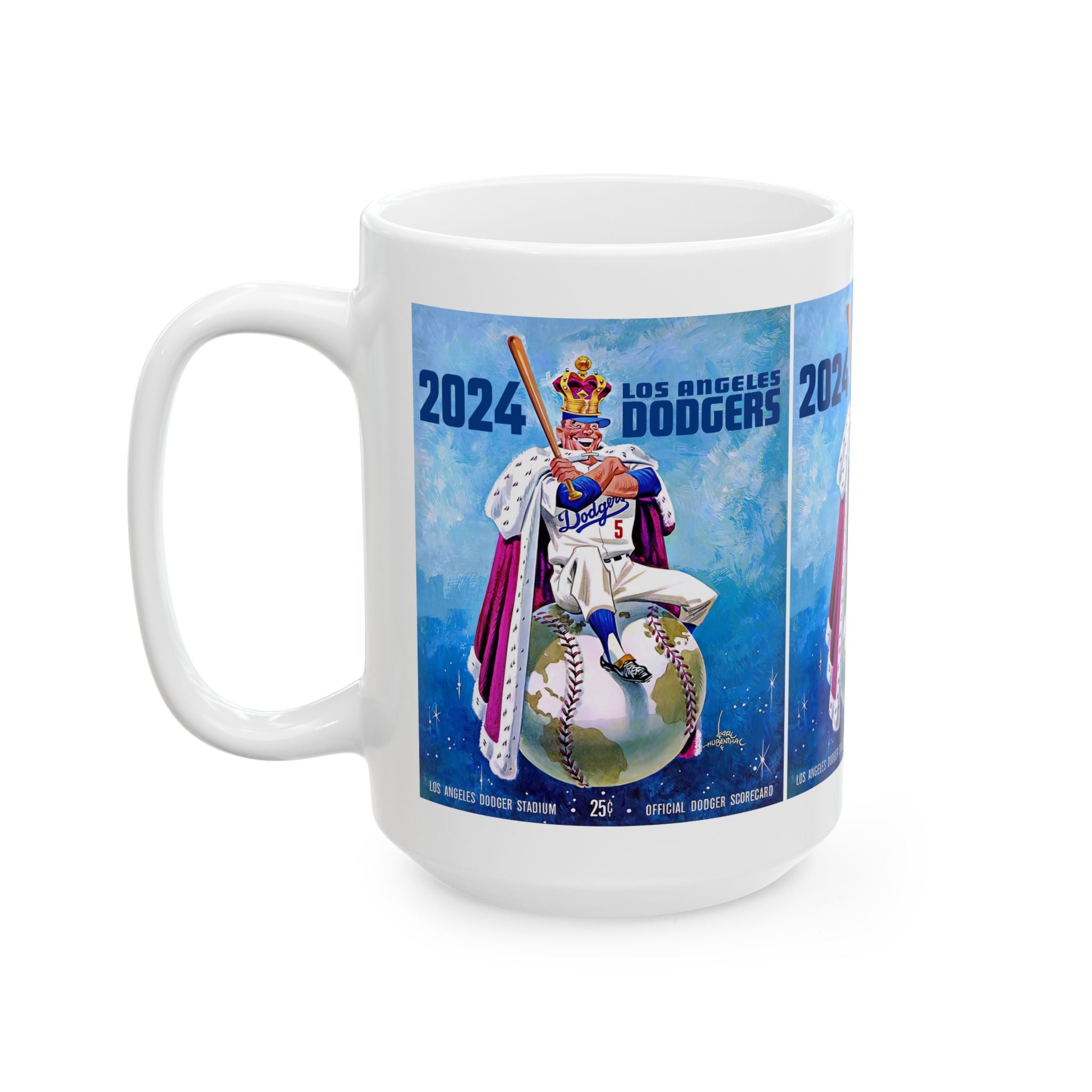 Ceramic Mug, 2024 Baseball World Series - World Champions, Sports Fan Gift, Coffee Cup, Baseball Tournament Winner, Gift for Champion,