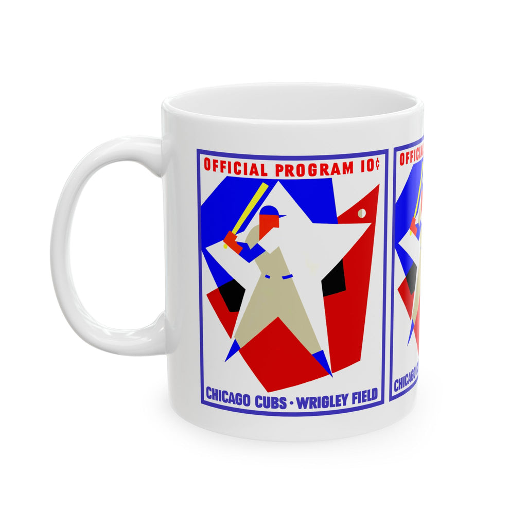 1957 Chicago Baseball Mug | Vintage Ceramic Coffee Cup 11oz and 15oz