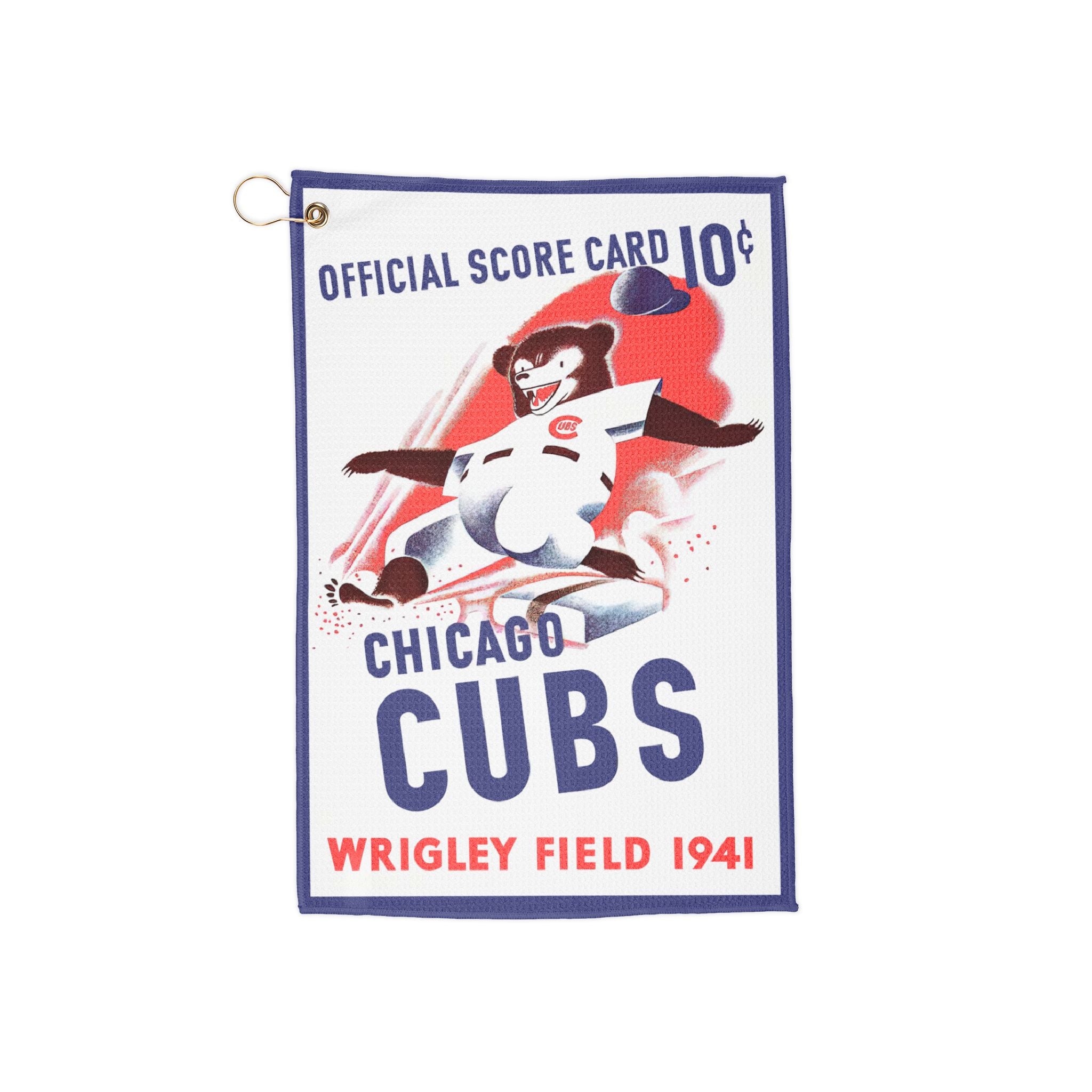 1941 Chicago Baseball Golf Towel | Vintage Baseball