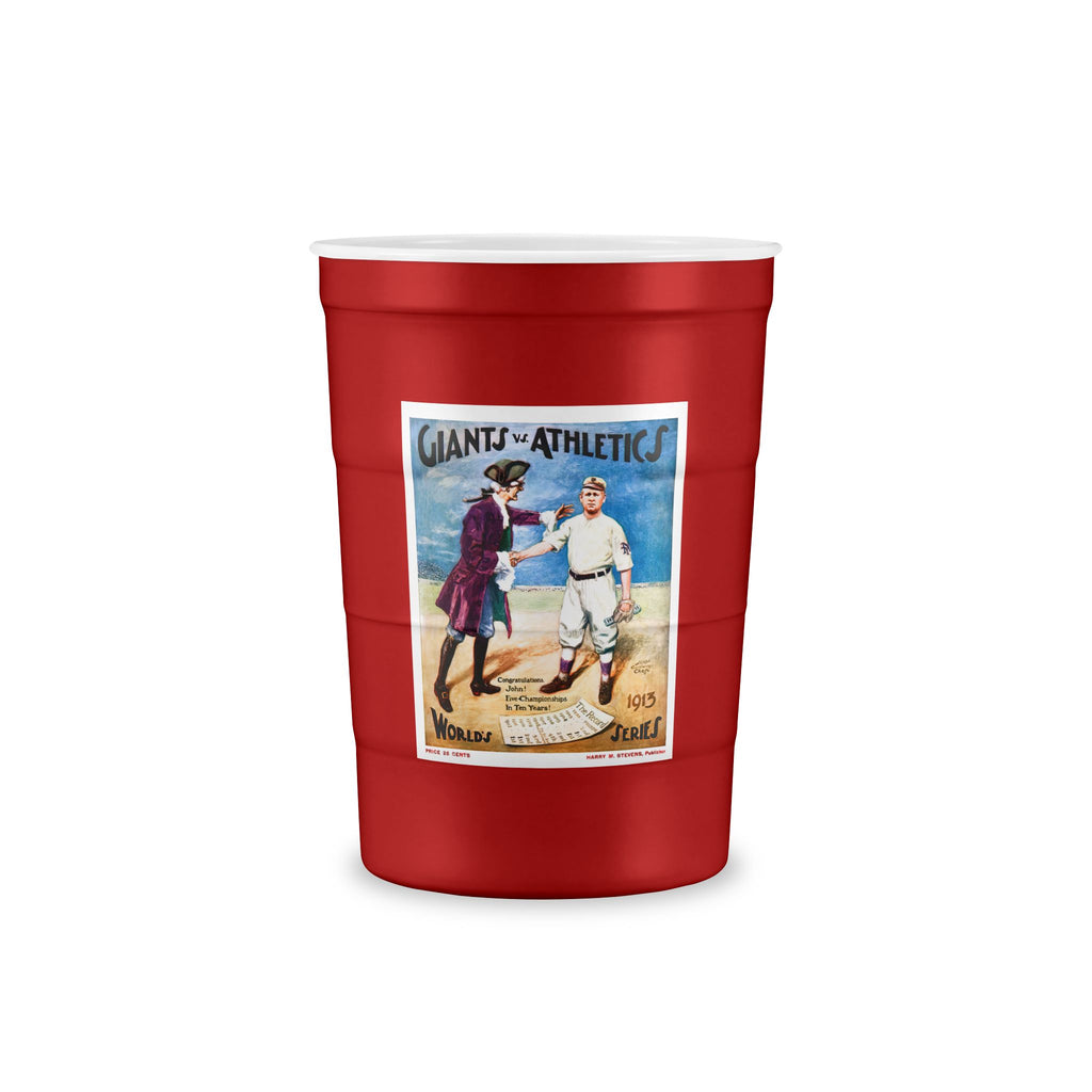 1913 Baseball World Series Giants - Athletics - Recyclable Steel Cup