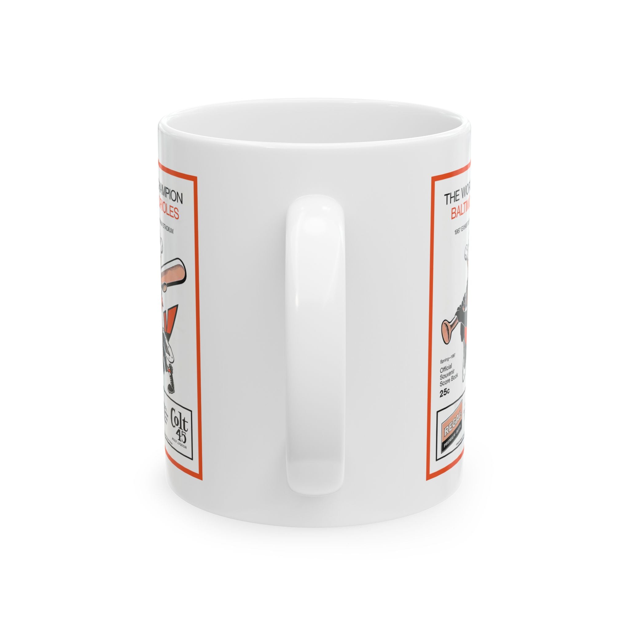 Vintage 1967 Baseball Baltimore Orioles Spring Training Ceramic Mug, 11oz 15oz, Gift for Sports Fans, Orioles Memorabilia,