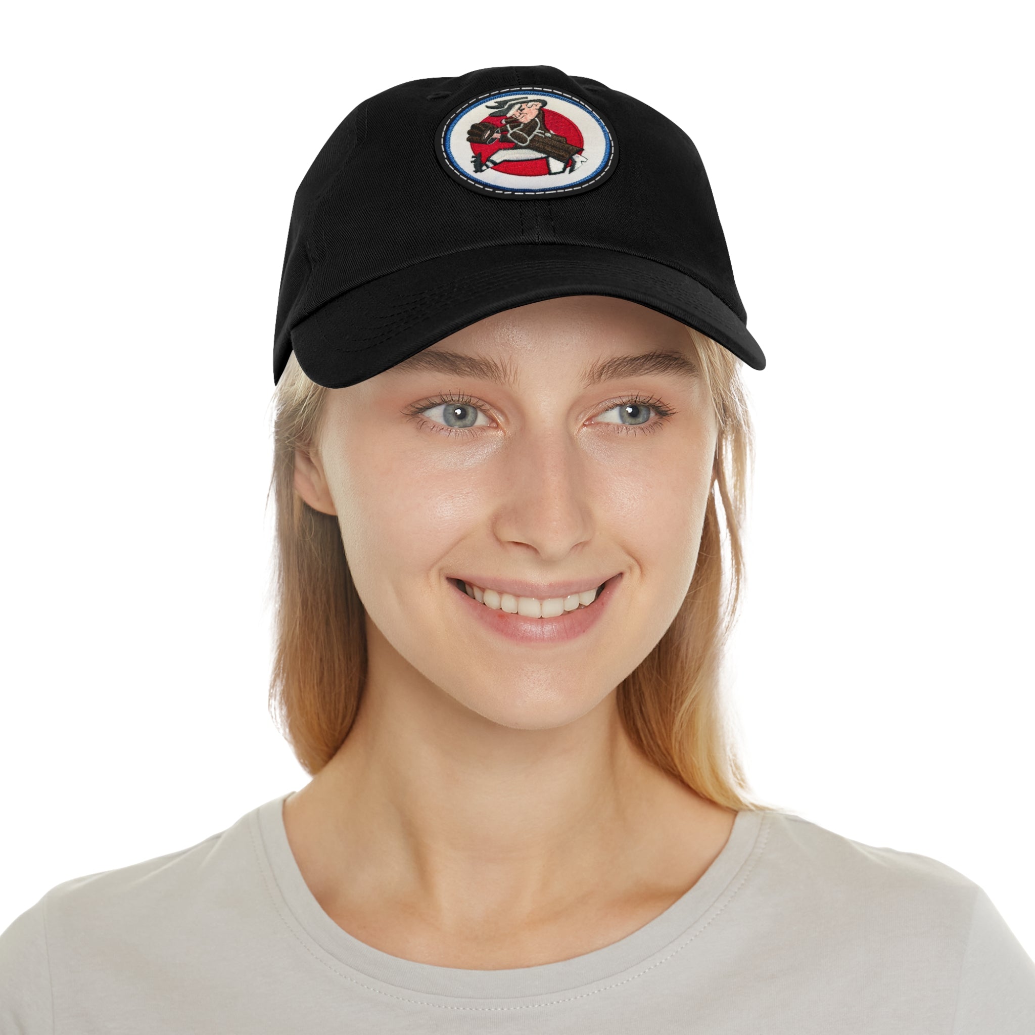 1960 Washington Senators Baseball Dad Hat with Round Leather Patch