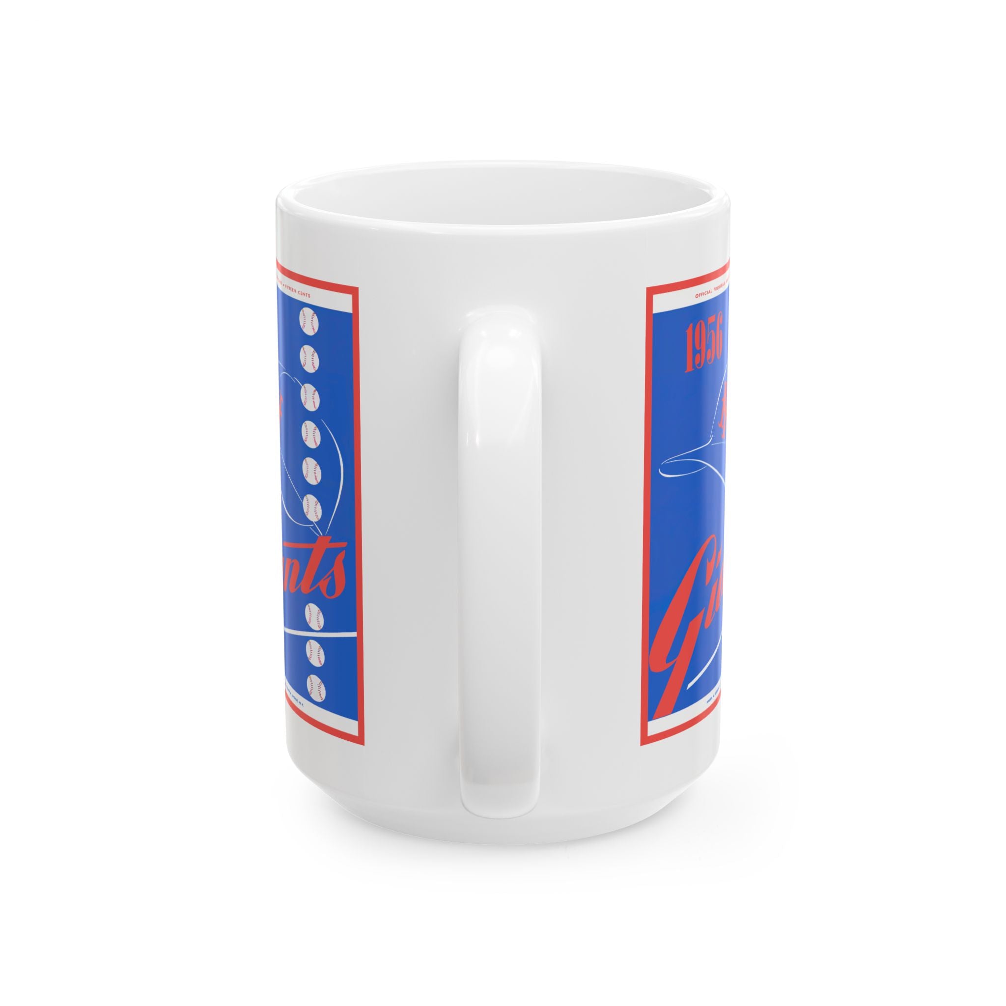 1956 New York Giants Baseball Ceramic Mug (11oz, 15oz)