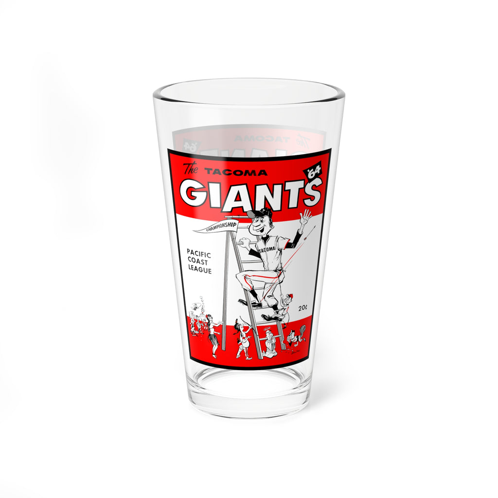 1964 Tacoma Giants Pacific Coast League Mixing Glass 16oz