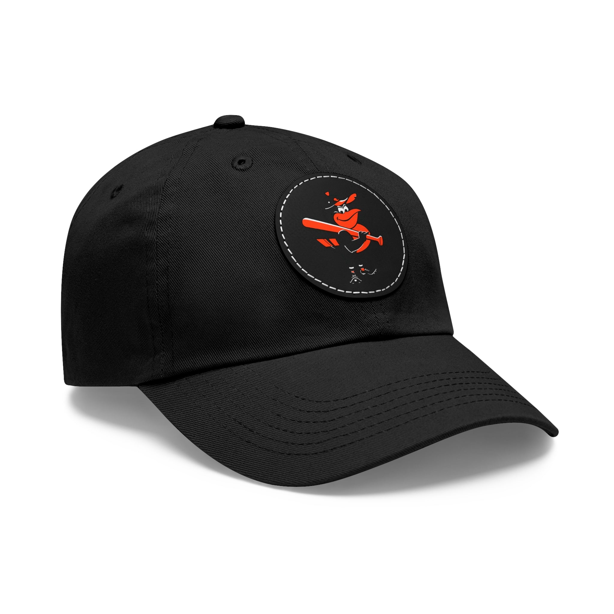 1966 Baltimore Baseball Dad Hat with Leather Patch