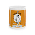 1972-1973 Vintage Golden State Warriors Program Cover - Ceramic Mug, 11oz