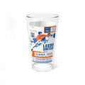 Mixing Glass, 16oz - 1969 Retro English Football Stoke City Leeds United Fan Gift, Soccer Barware, Sports Memorabilia, Beer Glass, Gift for