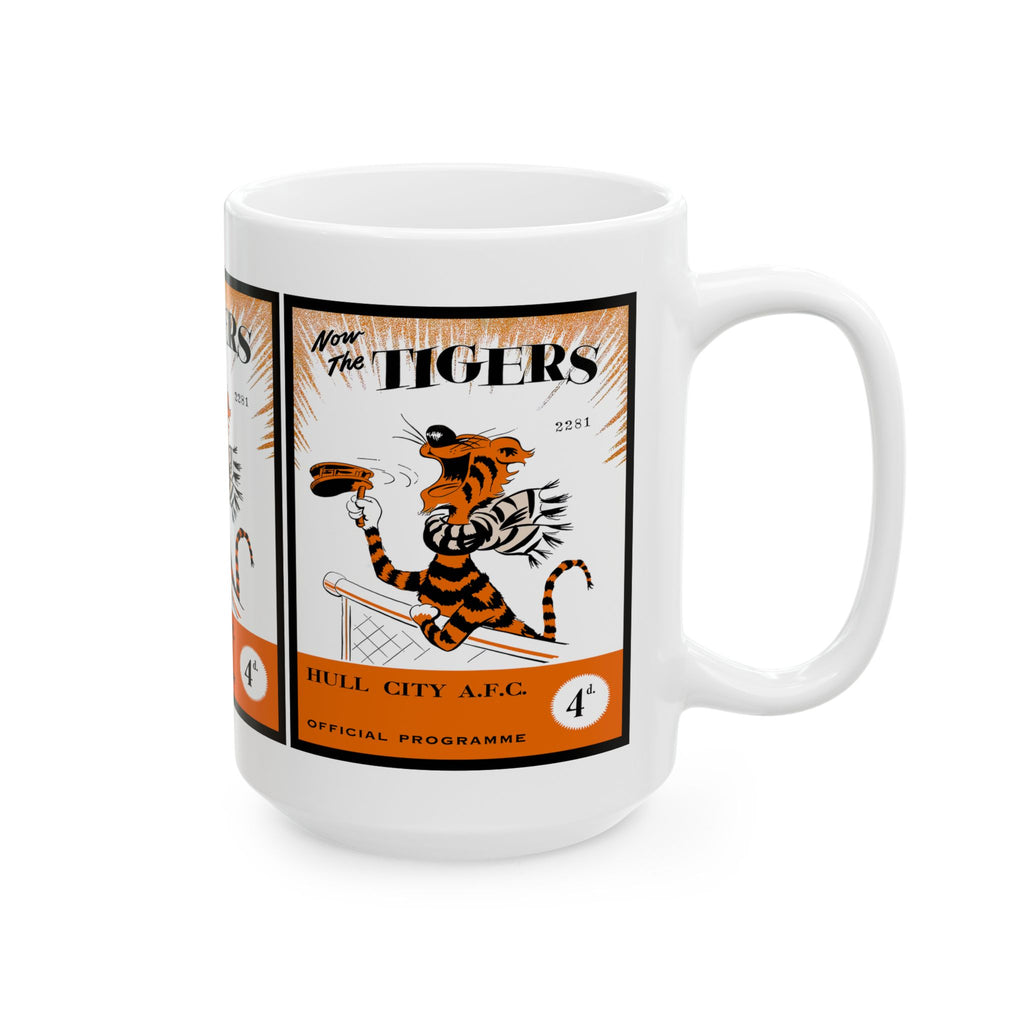 Vintage Hull City Football Club Ceramic Mug, 1956 English Football Fan Gift, Soccer Team Memorabilia, Sports Lover Present, Football Fanatic