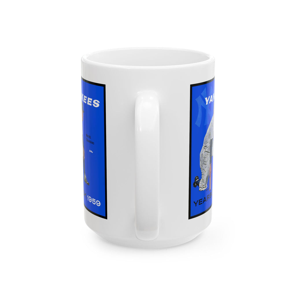 1959 Yankees Vintage Yearbook Ceramic Mug 11oz and 15oz