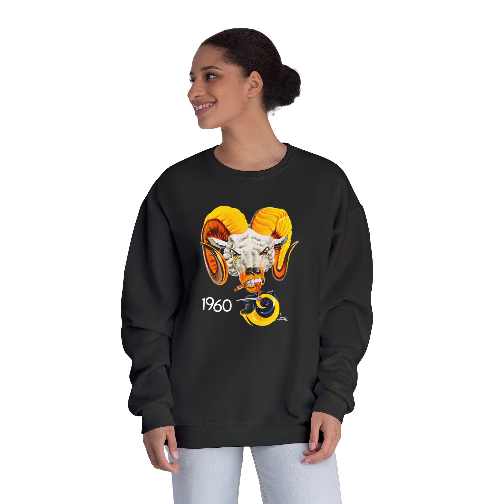 1960 Los Angeles Rams Football - NuBlend® Crewneck Sweatshirt