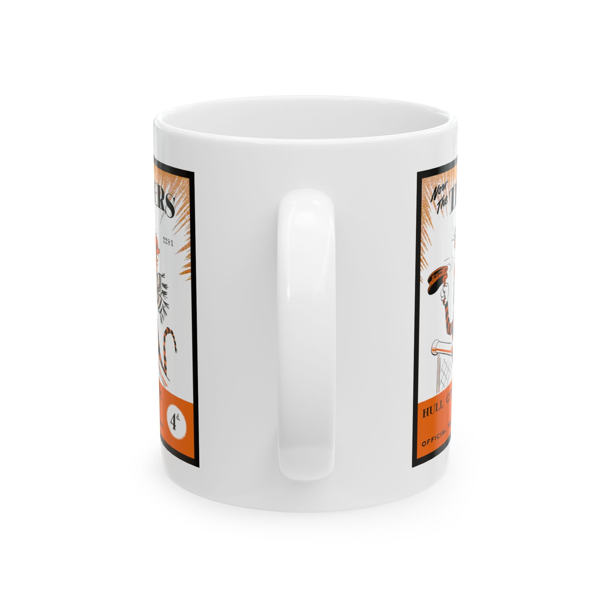 Vintage Hull City Football Club Ceramic Mug, 1956 English Football Fan Gift, Soccer Team Memorabilia, Sports Lover Present, Football Fanatic