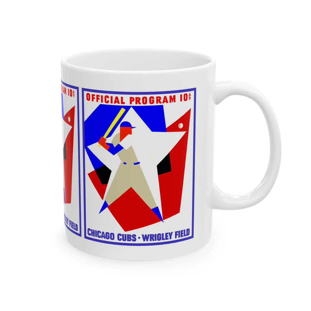 1957 Chicago Baseball Mug | Vintage Ceramic Coffee Cup 11oz and 15oz