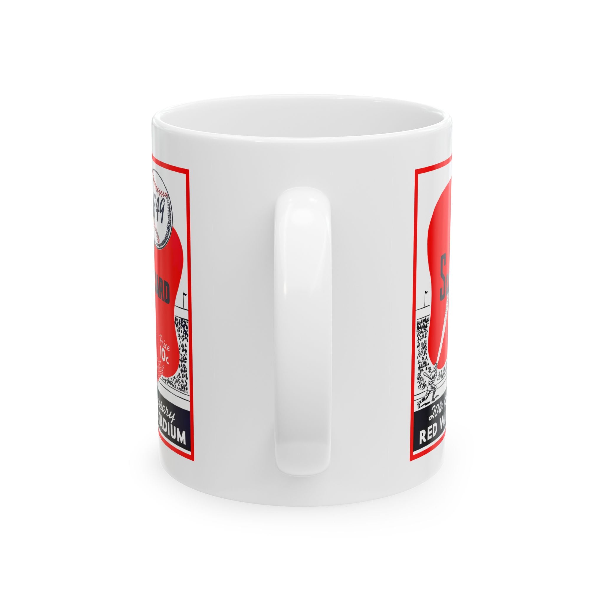 1949 Rochester Red Wings Baseball Mug | Vintage Baseball Ceramic Mug 11oz and 15oz