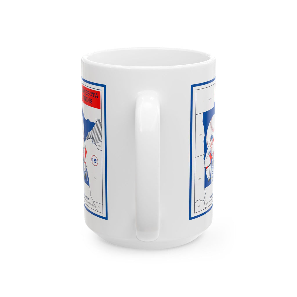 Minnesota Twins Ceramic Mug, 1961 Baseball Sports Fan Drinkware, Coffee Cup Gift, Baseball Lover Tea Mug, MLB Decor, Baseball Collectible