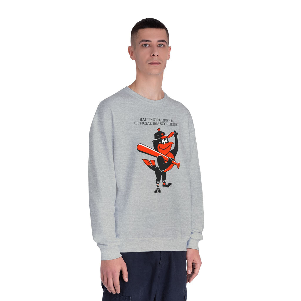 1966 Baltimore Orioles Baseball Scorecard - NuBlend® Crewneck Sweatshirt