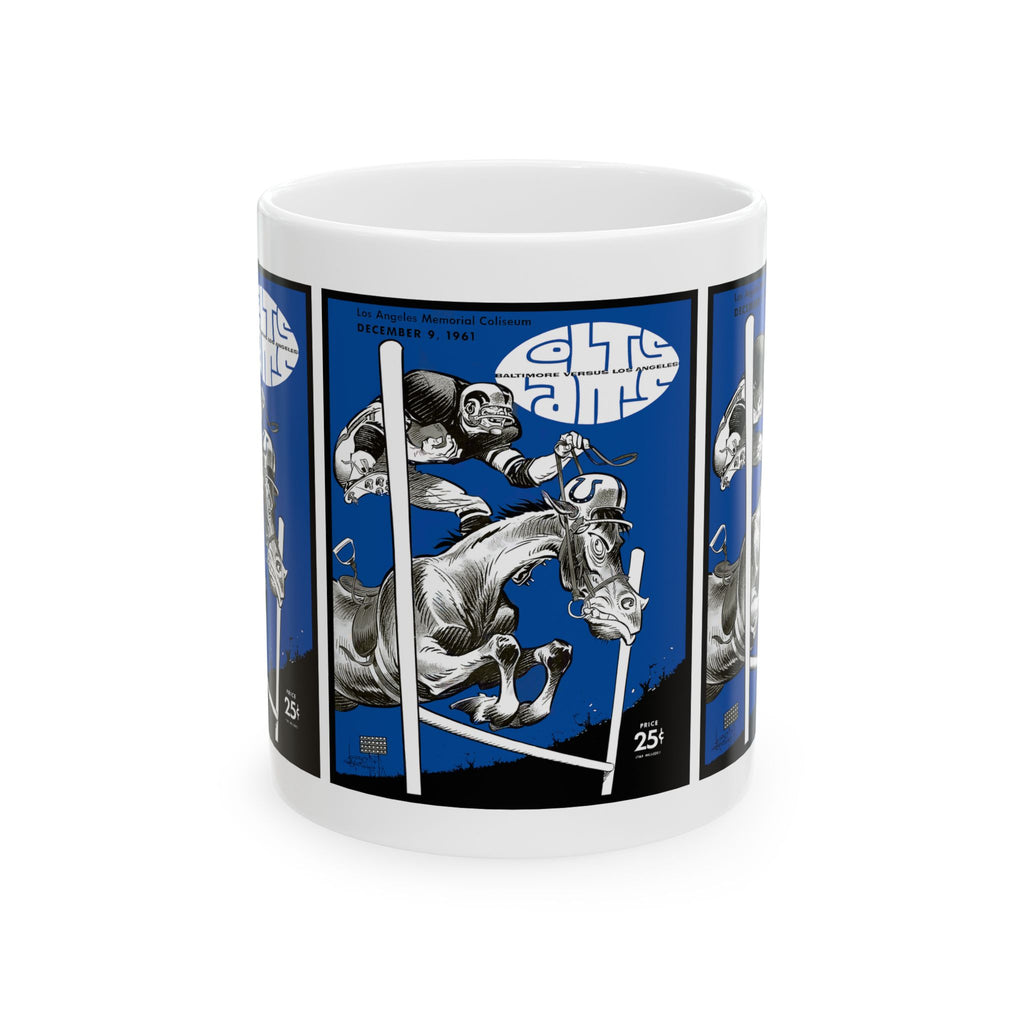 1961 Baltimore Los Angeles Football Mug | Vintage Football Coffee Cup 11oz and 15oz