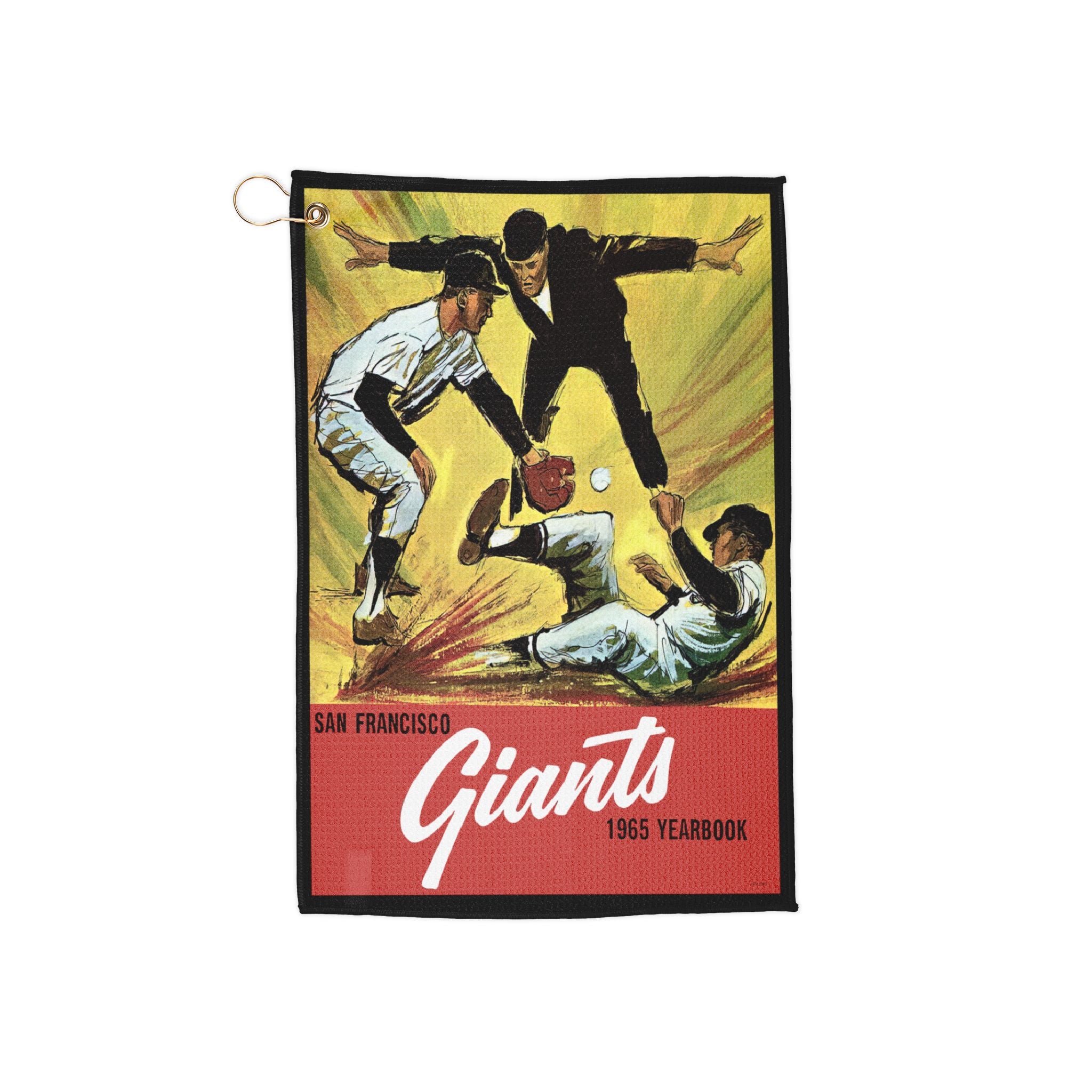 1965 San Francisco Giants Baseball Golf Towel | Vintage Team Towel