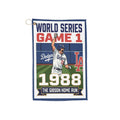 World Series Game 1 1988 Baseball Golf Towel — "The Gibson Home Run"