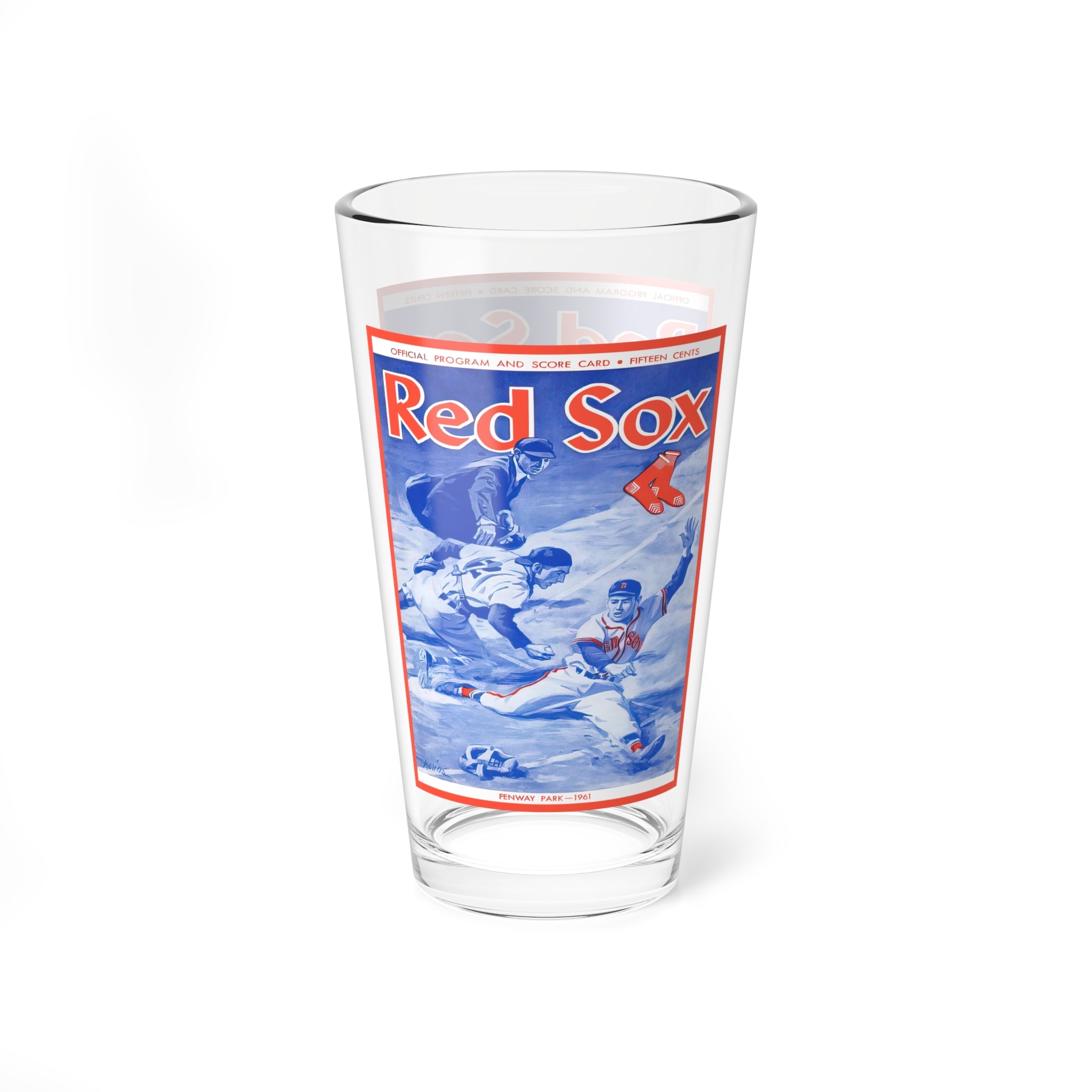 1961 Boston Red Sox Mixing Glass | 16oz, Vintage Baseball