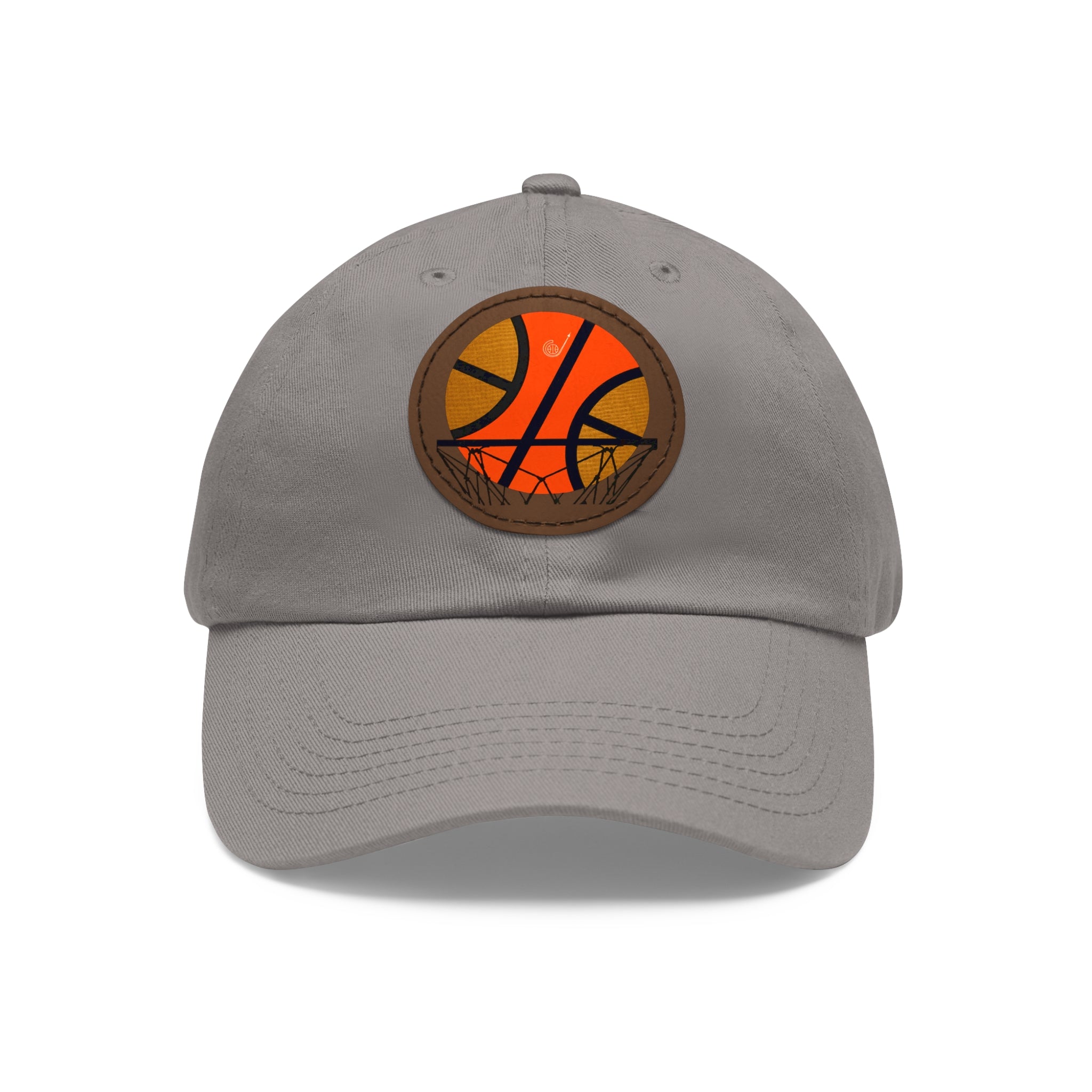 1967- 1968 Vintage Seattle Super Sonics Basketball - Dad Hat with Leather Patch (Round)