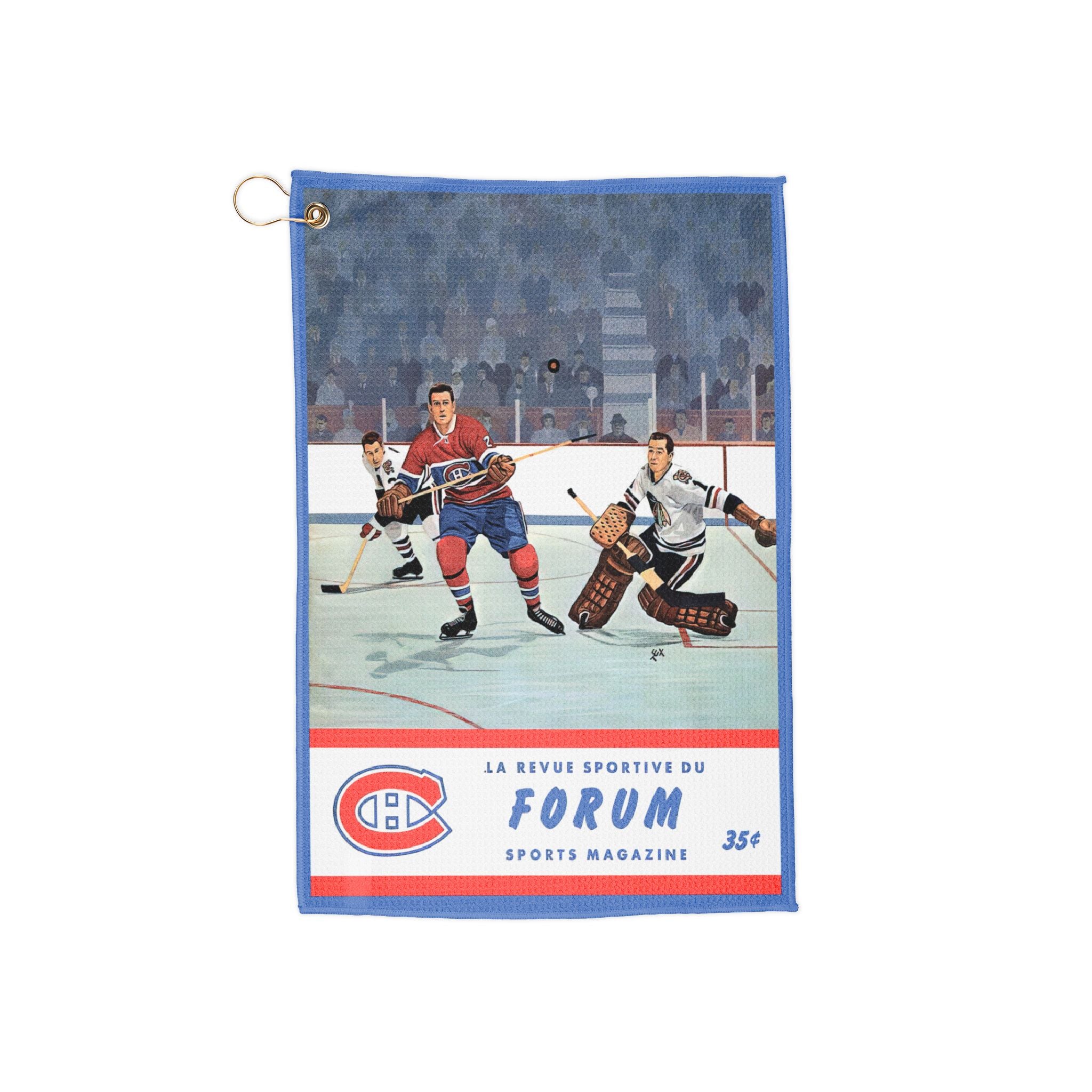 1962-1963 Montreal Hockey Golf Towel | Vintage Hockey