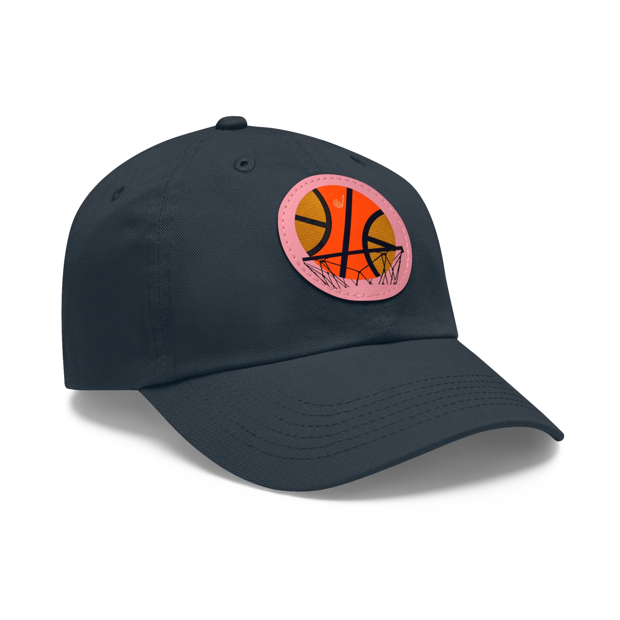 1967- 1968 Vintage Seattle Super Sonics Basketball - Dad Hat with Leather Patch (Round)
