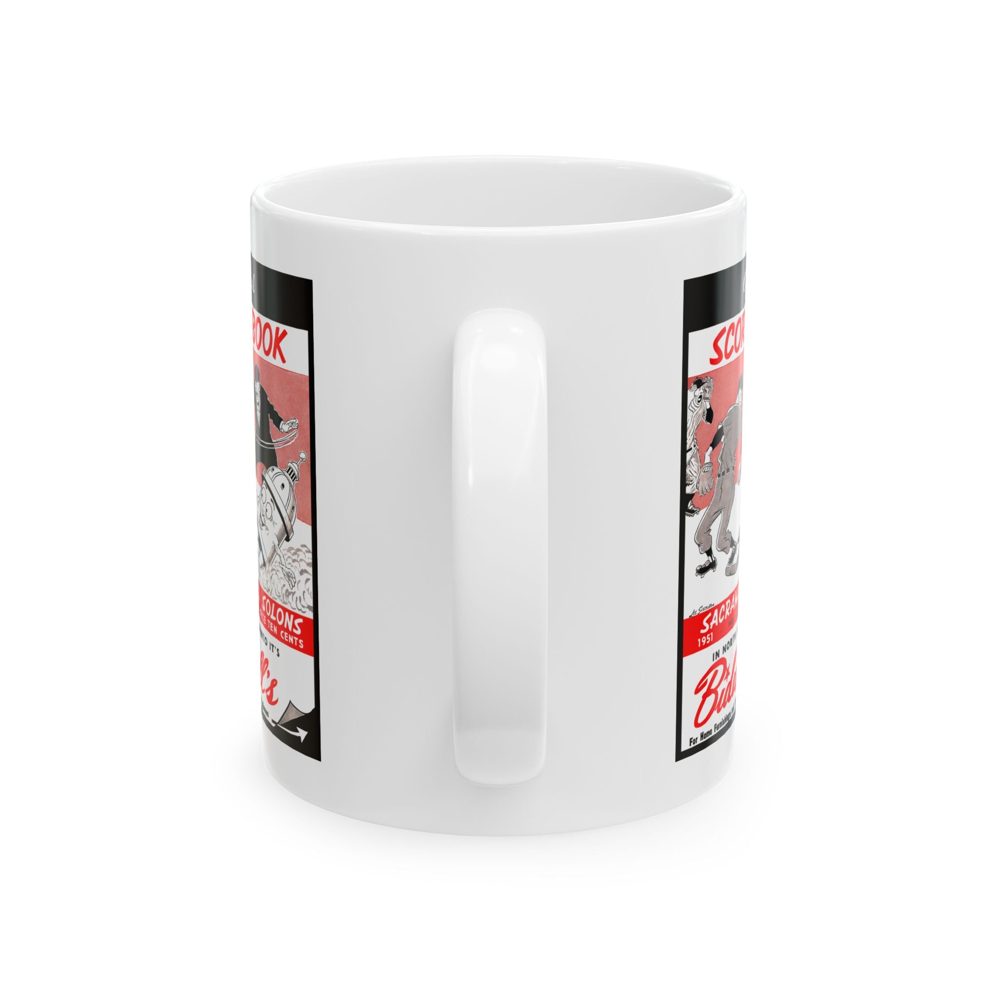 1951 Sacramento Solons Baseball Mug