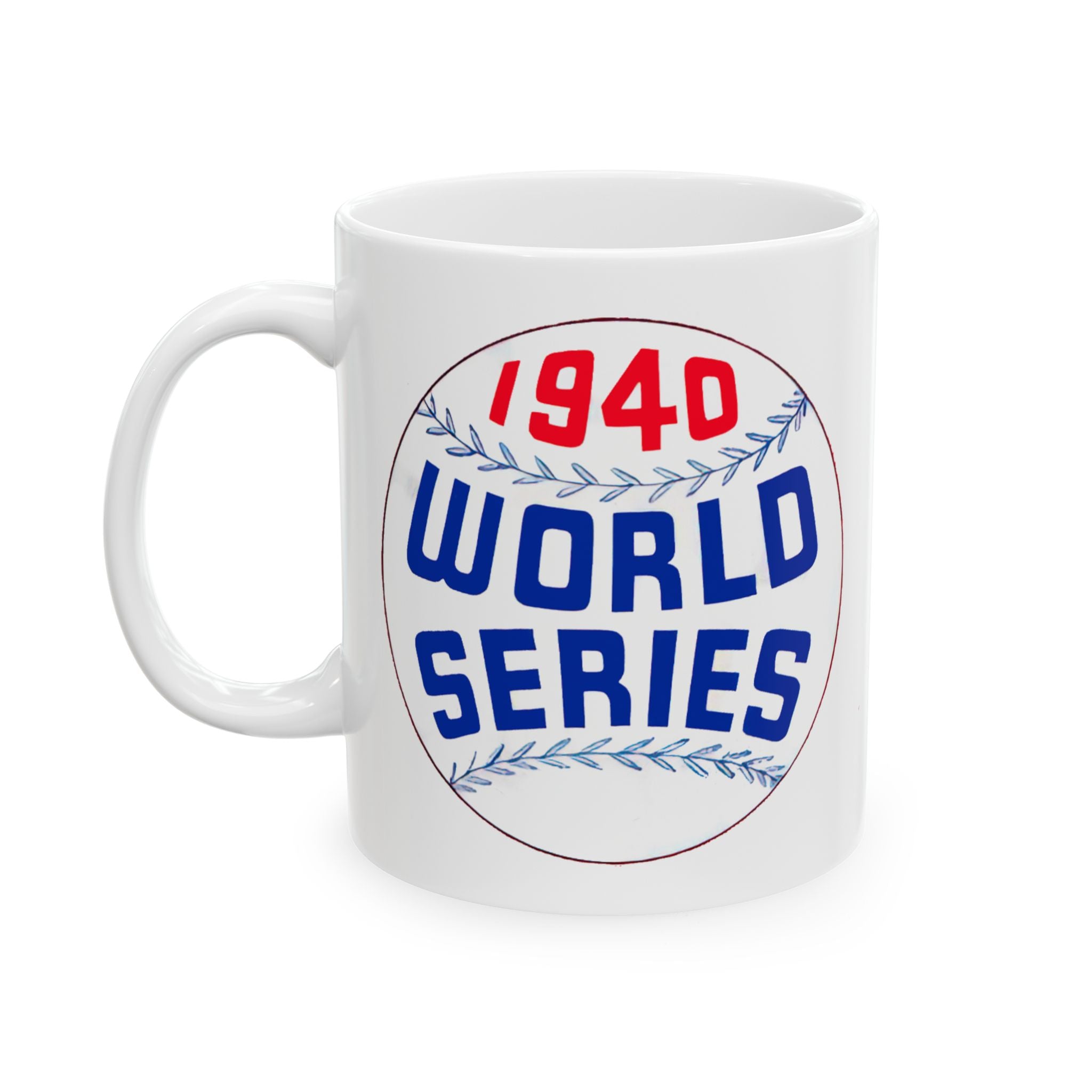 Vintage Baseball World Series Ceramic Mug, Sports Fan Gift, Retro Baseball Mug, Baseball Lover Coffee Cup, Baseball Memorabilia