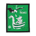 Velveteen Throw Blanket, 1963 Football Minnesota Vikings Philadelphia Eagles, Sports Fan Gift, Game Day Decor, Man Cave Decor