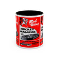 1954 Detroit Red Wings Hockey Program Cover 11oz Colorful Mug, Sports Fan Gift, Hockey Lover Mug