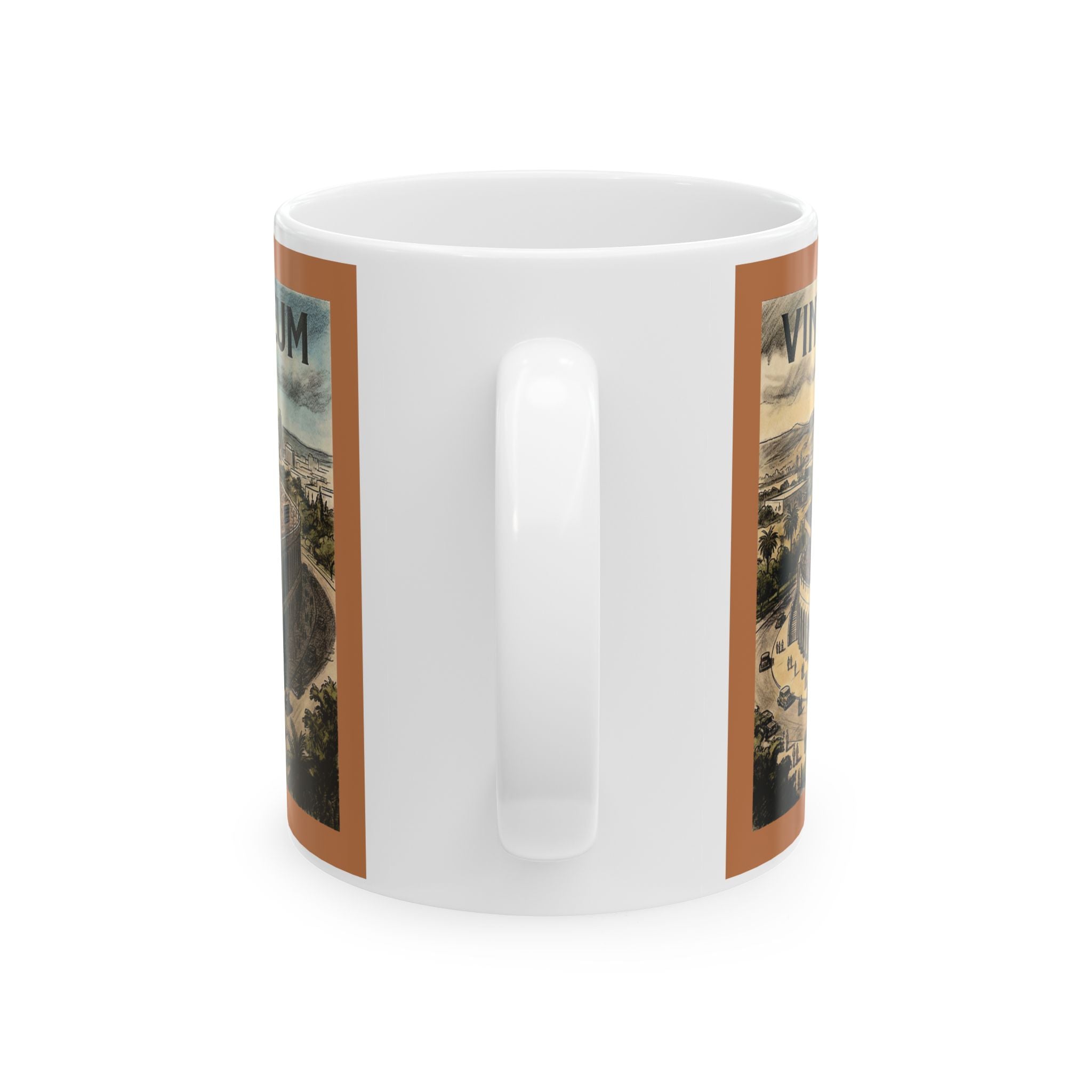 Vintage Los Angeles Coliseum Drawing Mug 11oz and 15oz