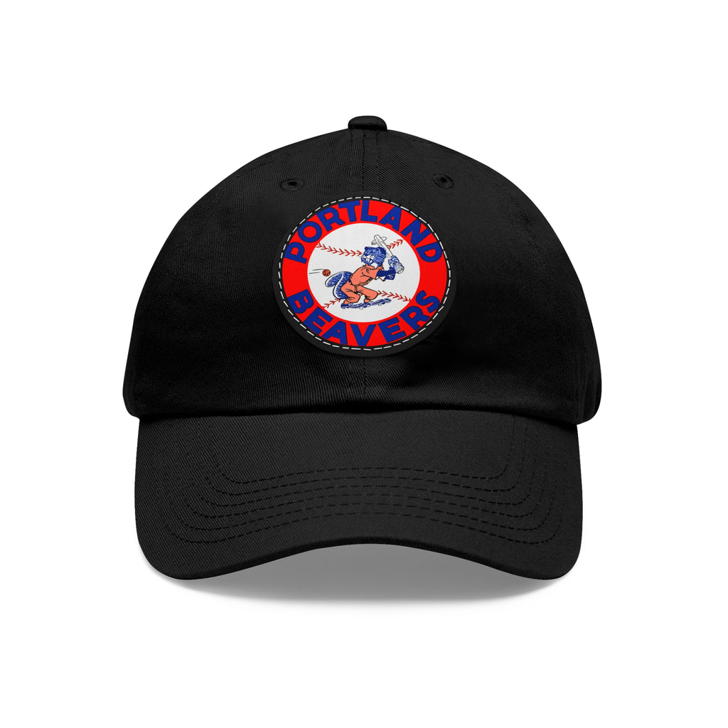 1967 Vintage Portland Beavers - Pacific Coast League Baseball - Dad Hat with Leather Patch (Round)