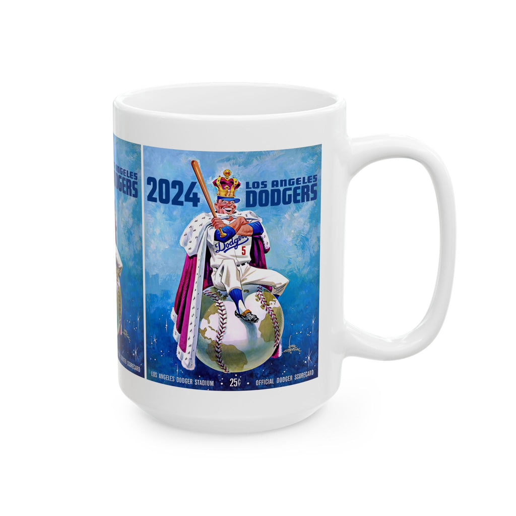 Ceramic Mug, 2024 Baseball World Series - World Champions, Sports Fan Gift, Coffee Cup, Baseball Tournament Winner, Gift for Champion,