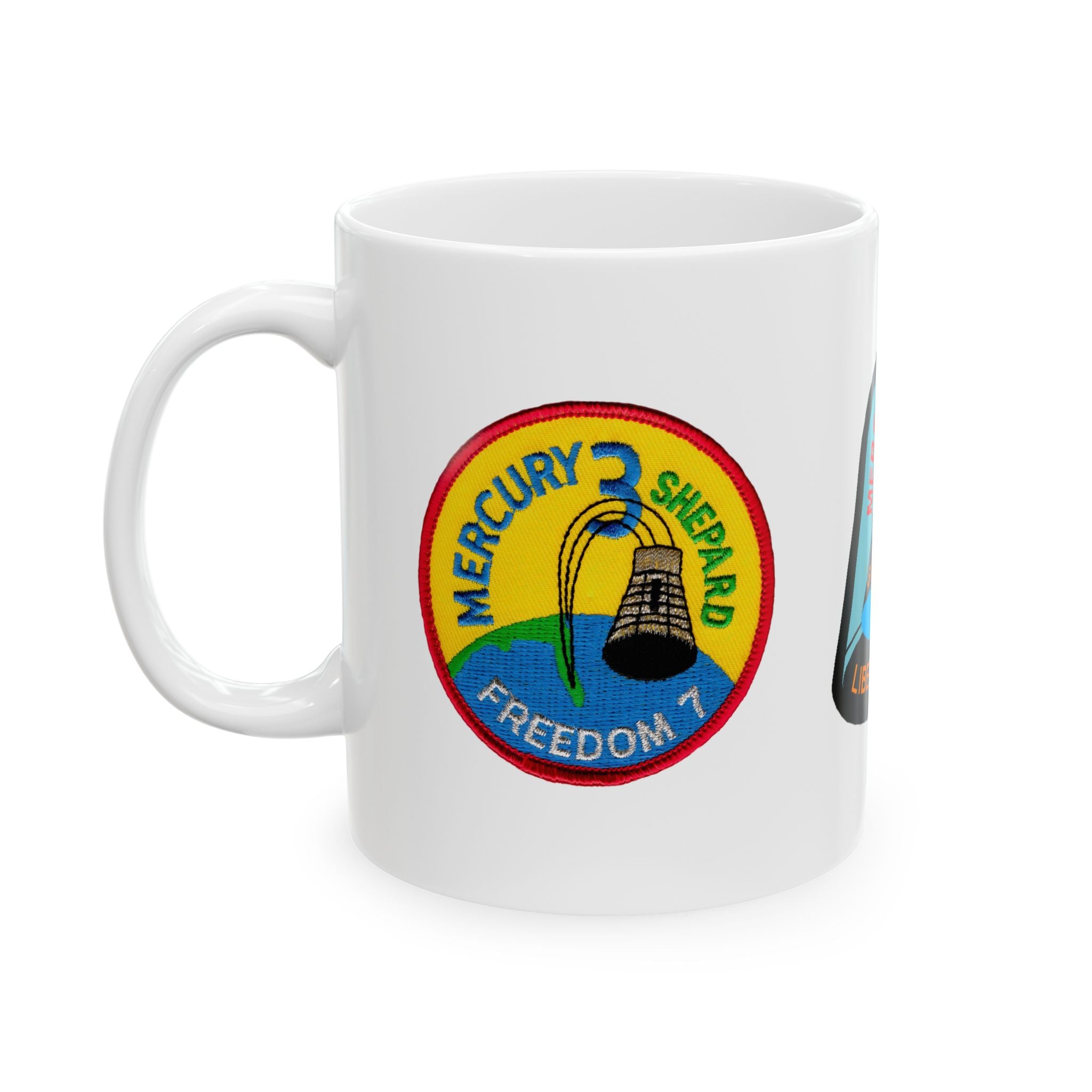 NASA Mercury Program - Flight Patch - Ceramic Mug 11oz
