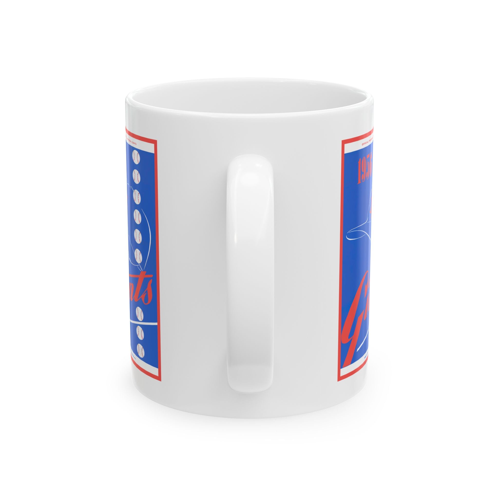 1956 New York Giants Baseball Ceramic Mug (11oz, 15oz)