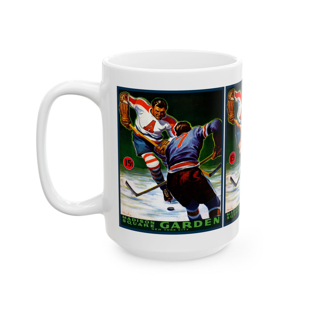 Hockey Ceramic Mug, 1941 - 1942 Brooklyn Americans, Sports Fan Cup, Hockey Lover Gift, Team Tea Cup