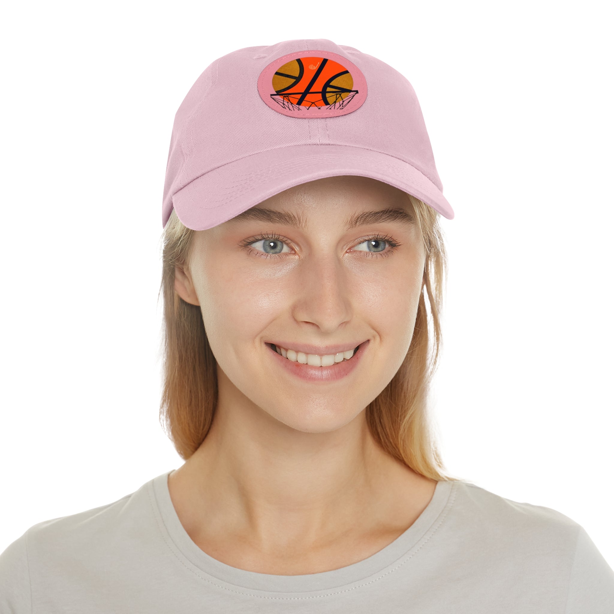 1967- 1968 Vintage Seattle Super Sonics Basketball - Dad Hat with Leather Patch (Round)