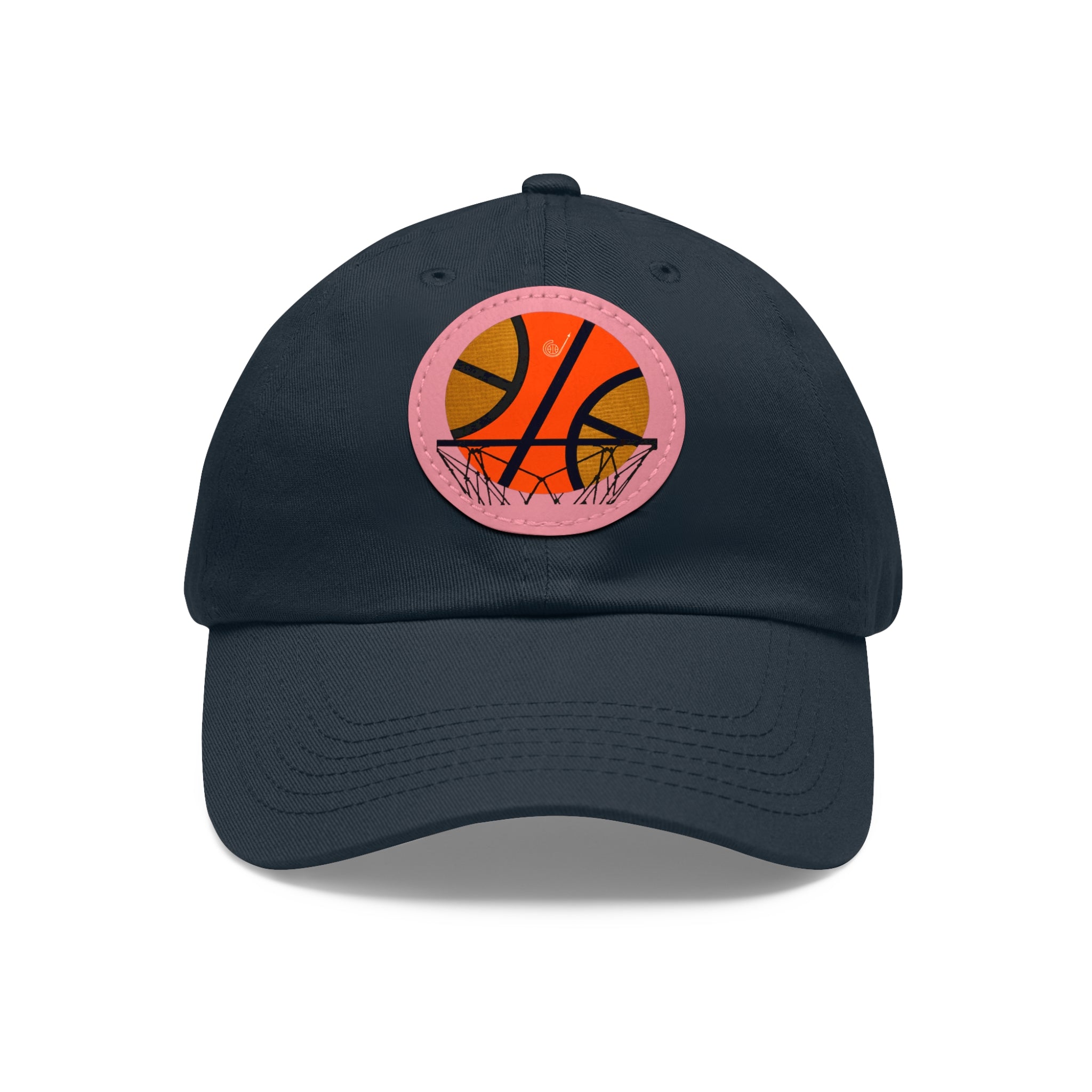 1967- 1968 Vintage Seattle Super Sonics Basketball - Dad Hat with Leather Patch (Round)