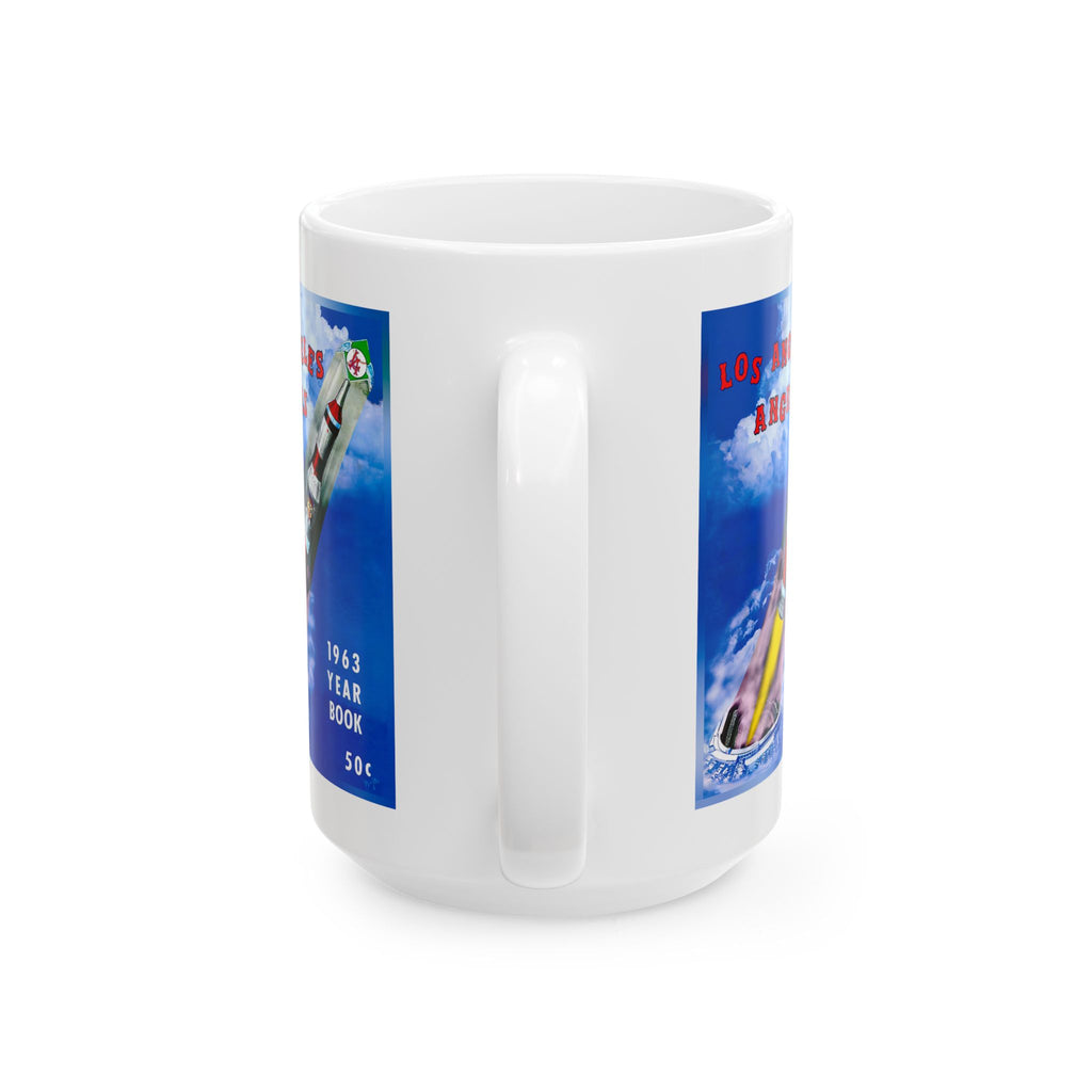 1963 Baseball Los Angeles Mug | Vintage Baseball Ceramic Mug 11oz and 15oz
