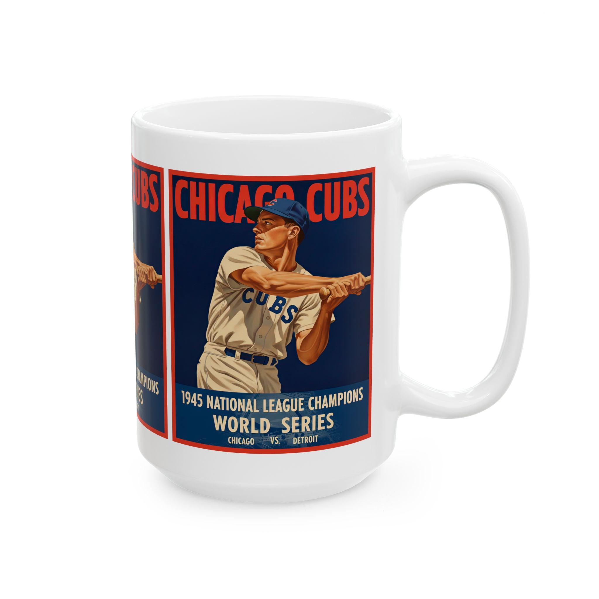 1945 Chicago Cubs National League Champions Mug, 11 oz and 15 oz