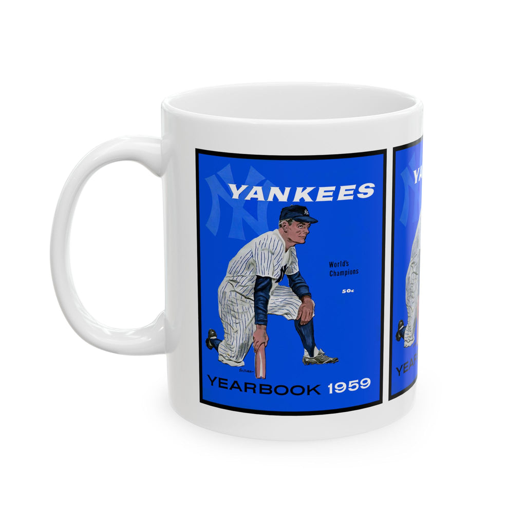 1959 Yankees Vintage Yearbook Ceramic Mug 11oz and 15oz