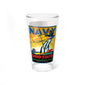 1931 Ohio State Navy Vintage Program Cover 16oz Mixing Glass